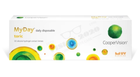 Shop CooperVision MyDay UV Spherical Daily Disposable Silicone Hydrogel Lenses (30 Lenses per Box).png