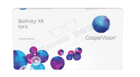 Buy Cooper Vision Biofinity XR Toric Contact Lenses